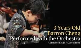 "Thần đồng piano Hong Kong" gây sốt: Trình diễn nhạc giao hưởng khi mới lên 3