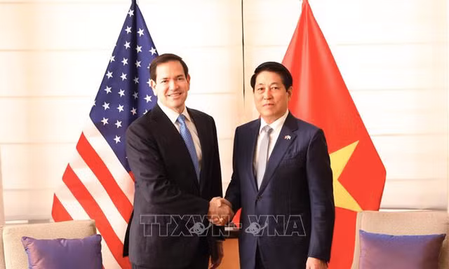 Chủ tịch nước Lương Cường trao đổi với Ngoại trưởng Mỹ nhiều nội dung hợp tác 