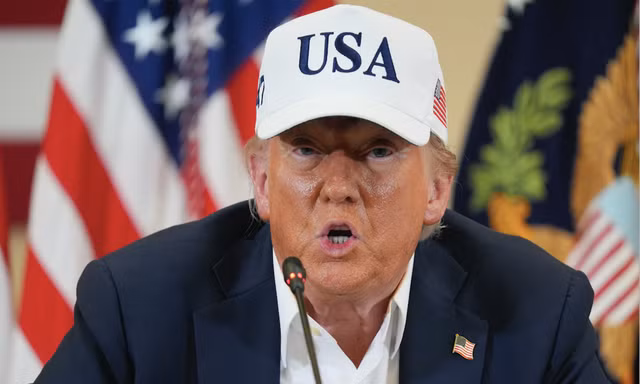 Tổng thống Mỹ Donald Trump. (Ảnh: AP)