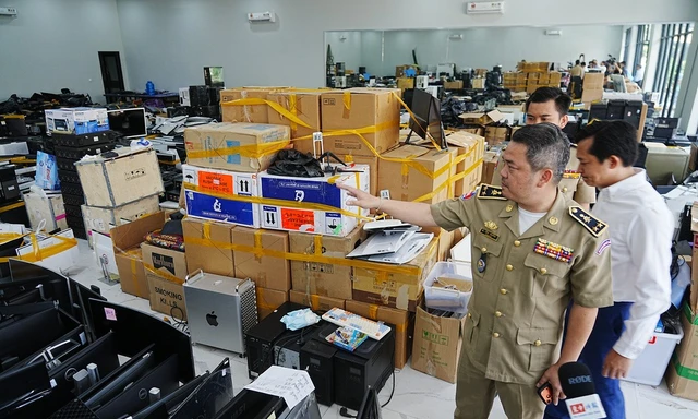 Campuchia soạn luật đầu tiên về chống lừa đảo trực tuyến