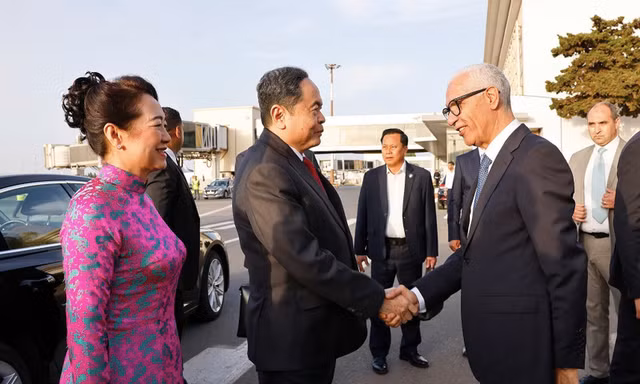 Chủ tịch Quốc hội Trần Thanh Mẫn bắt đầu thăm chính thức Morocco