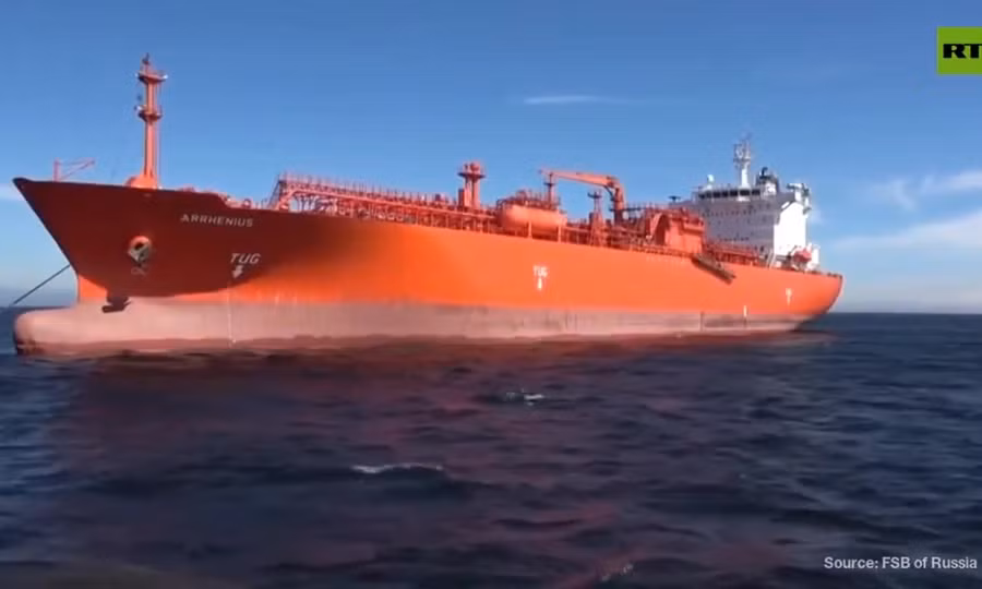 Nga cáo buộc âm mưu khủng bố tàu chở khí đốt bằng thủy lôi NATO