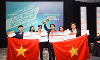 Các thành viên đội tuyển MOS Việt Nam đều đạt thành tích xuất sắc tại cuộc thi Vô địch Tin học văn phòng thế giới - MOS World Championship 2025