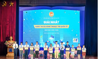 Hàng trăm lượt bài thi tin học trẻ quốc tế TP Hà Nội đạt điểm tuyệt đối
