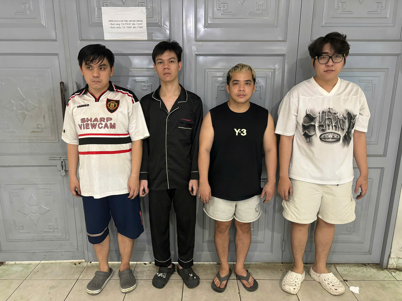 Các đối tượng bị bắt tại vụ án. Ảnh C.A anh-1-destiny.jpg