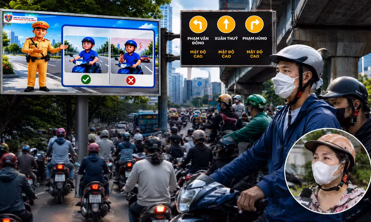 Trải nghiệm bảng điện tử giao thông mới ở Hà Nội: Có thực sự hữu ích?