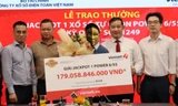Nam giáo viên trúng Vietlott hơn 179 tỷ đồng