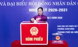 Lá phiếu gửi gắm kỳ vọng vào một nhiệm kỳ mới với nhiều quyết sách đúng đắn