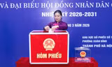 Lá phiếu gửi gắm kỳ vọng vào một nhiệm kỳ mới với nhiều quyết sách đúng đắn