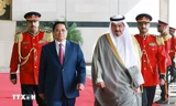 Lễ đón chính thức Thủ tướng Phạm Minh Chính tại Kuwait 
