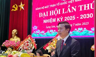 Ông Nguyễn Hoàng Tùng được chỉ định làm Bí thư Đảng bộ MTTQ Việt Nam tỉnh Lạng Sơn. Ảnh: Duy Chiến.