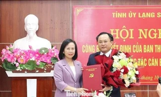 Điều động, bổ nhiệm, bầu nhân sự ở 6 tỉnh, thành