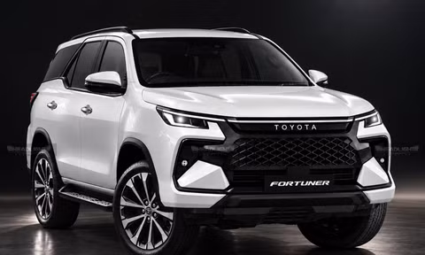 Bản xem trước khác lạ của Toyota Fortuner đời mới