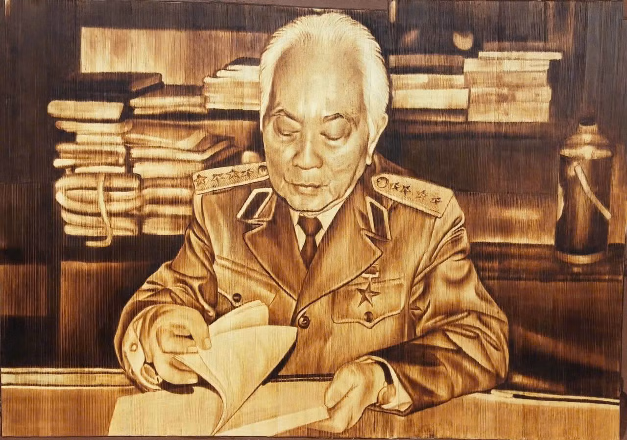 Hình ảnh Đại tướng Võ Nguyên Giáp.