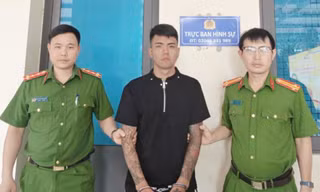 Đối tượng Lưu Thế Trưởng. Ảnh: Công an thành phố Bắc Ninh.