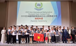 Gần 300 học sinh Việt Nam dự Vòng Chung kết Quốc tế AIMO 2026