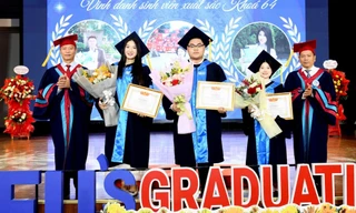 Sinh viên Đại học Kinh tế Quốc dân trong lễ tốt nghiệp vừa qua Ảnh minh họa: CTV 