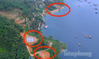 Ngang nhiên bạt núi, lấn hồ du lịch cấp quốc gia 