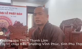Thượng tọa Thích Thanh Lâm nói gì về việc bé trai bị đánh như thời trung cổ tại chùa?