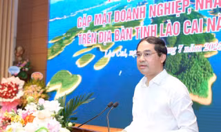 Bí thư Tỉnh ủy Lào Cai muốn doanh nghiệp đổi mới sáng tạo, không nên chỉ dựa vào khoáng sản 