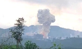 Nổ lò phốt pho ở Lào Cai, một người tử vong