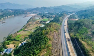 Hình ảnh cao tốc Nội Bài - Lào Cai sau hơn 3 tháng thi công mở rộng