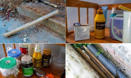 'Đột nhập' Trung tâm công tác xã hội có học viên tử vong: Ngổn ngang gậy và thuốc sát trùng vết thương