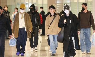 BTS xuất hiện khiến sân bay Hàn Quốc 'tê liệt'