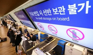 Hàn Quốc thắt chặt thêm quy định về thiết bị điện tử mang trong hành lý xách tay và ký gửi