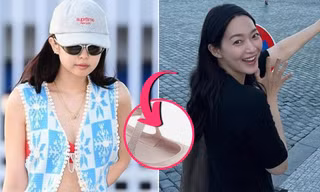'Đôi giày kỳ quặc' của Jennie BLACKPINK 'phủ sóng' toàn cõi mạng, người nổi tiếng cũng 'đu trào lưu'