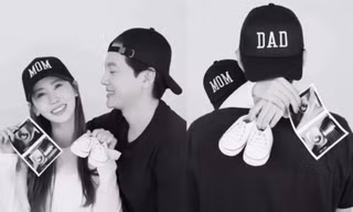 Cuối cùng 'cặp đôi visual cổ tích' Se7en và Lee Da Hae cũng lên chức bố mẹ