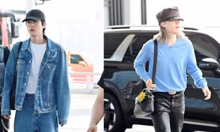 Jin và Jimin của BTS mỗi người một vẻ, thu hút mọi ánh nhìn