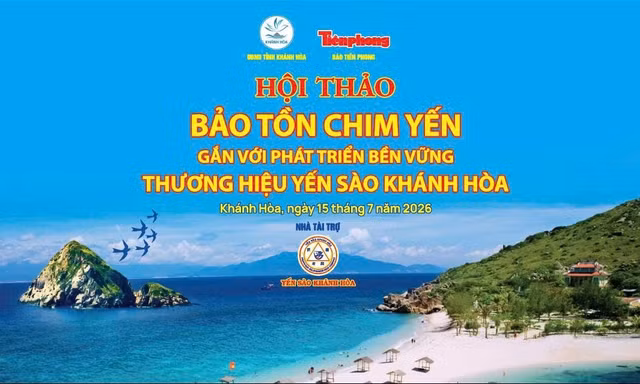 Hội thảo ‘Bảo tồn chim Yến gắn với phát triển bền vững thương hiệu Yến sào Khánh Hòa’