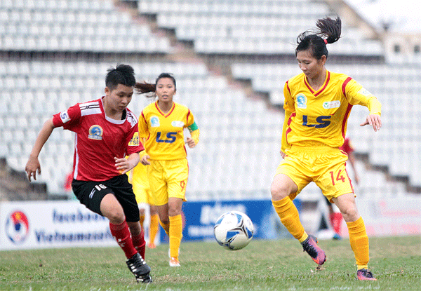 Giải nữ VĐQG: Đương kim vô địch thắng dễ dàng