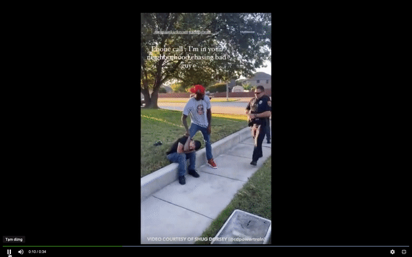 Võ sĩ UFC Kevin Holland rượt đuổi, bắt cướp như phim hành động