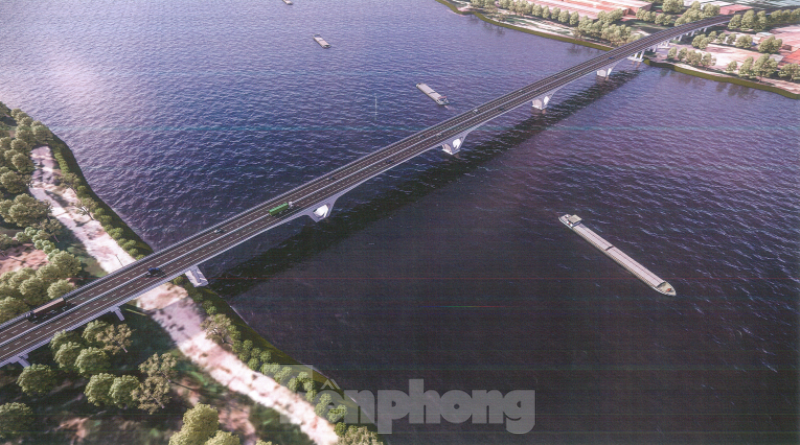 Hình ảnh cầu Ngọc Hồi, Vân Phúc qua sông Hồng sẽ khởi công dịp 19/8 ...
