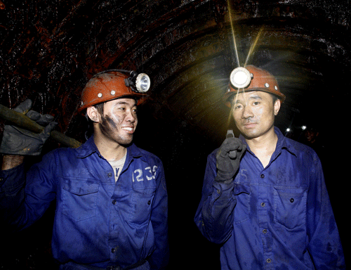 Bữa cơm trong hầm lò của những người thợ mỏ ảnh 2