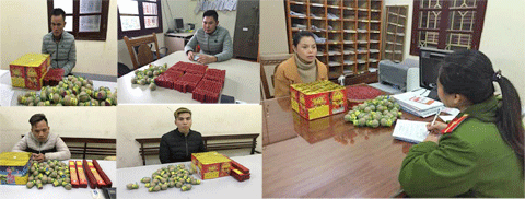 Mua pháo về đốt trong lễ vu quy, bị bắt ở biên giới ảnh 1