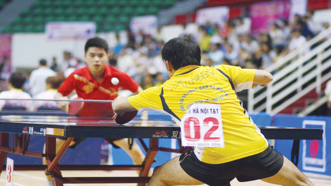 Bóng bàn bị gạt khỏi danh sách tham dự Asiad 2014 nhằm “tiết kiệm kinh phí”, dù đã thuê chuyên gia ngoại. ảnh: VSI 