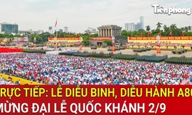 XEM TRỰC TIẾP: Lễ kỷ niệm, diễu binh, diễu hành 80 năm Quốc khánh 2/9