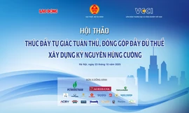 TRỰC TIẾP: Hội thảo 'Thúc đẩy tự giác tuân thủ, đóng góp đầy đủ thuế - Xây dựng kỷ nguyên hùng cường'