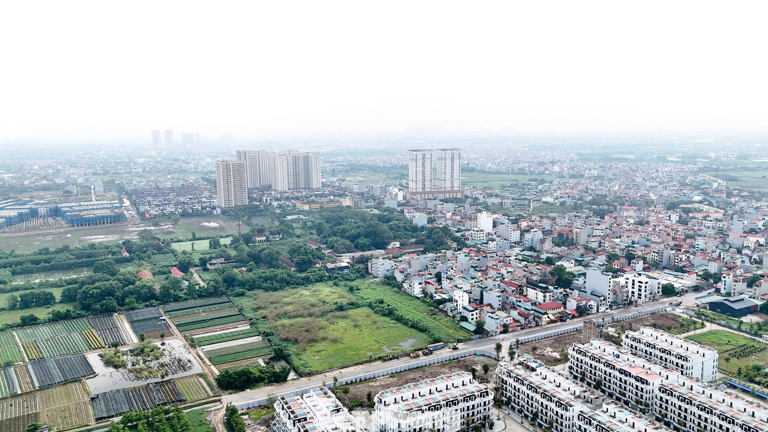 Cận cảnh khu đất hơn 2,6 ha được duyệt quy hoạch làm nhà ở xã hội tại Hà Nội