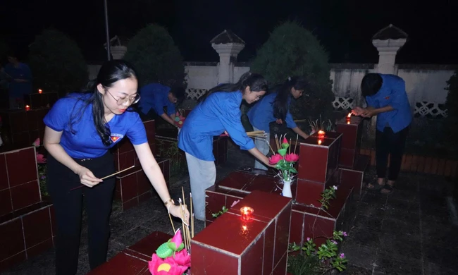 Đoàn viên thanh niên Tuyên Quang thực hiện nhiều hoạt động tri ân ý nghĩa