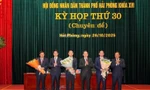 Phê chuẩn kết quả bầu chức vụ lãnh đạo thành phố Hải Phòng 