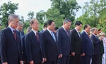 Lãnh đạo Đảng, Nhà nước dâng hương tưởng niệm các Anh hùng liệt sĩ