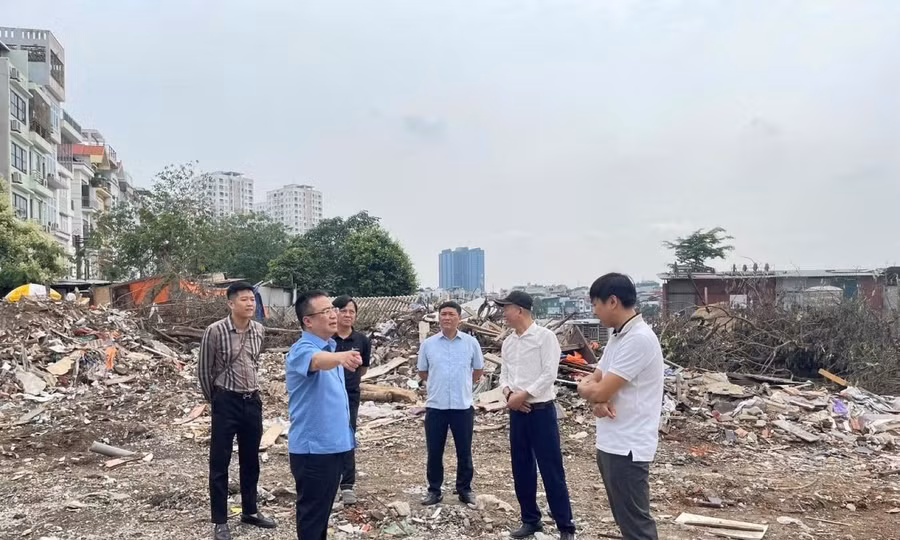 Đường Vành đai 2,5: Các phường bắt đầu bàn giao đất đã GPMB để thi công