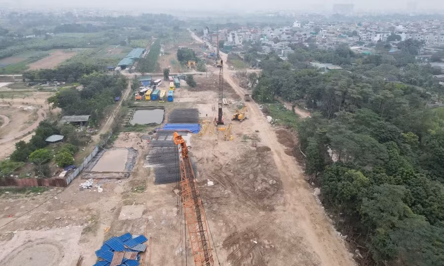 Dự án cầu Trần Hưng Đạo tả ngạn sông Hồng: Gần 4ha chưa được giải phóng mặt bằng