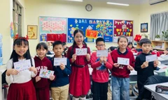 Yêu thương gửi đảo xa: Bài học về lòng biết ơn của tween Tiểu học Đoàn Thị Điểm