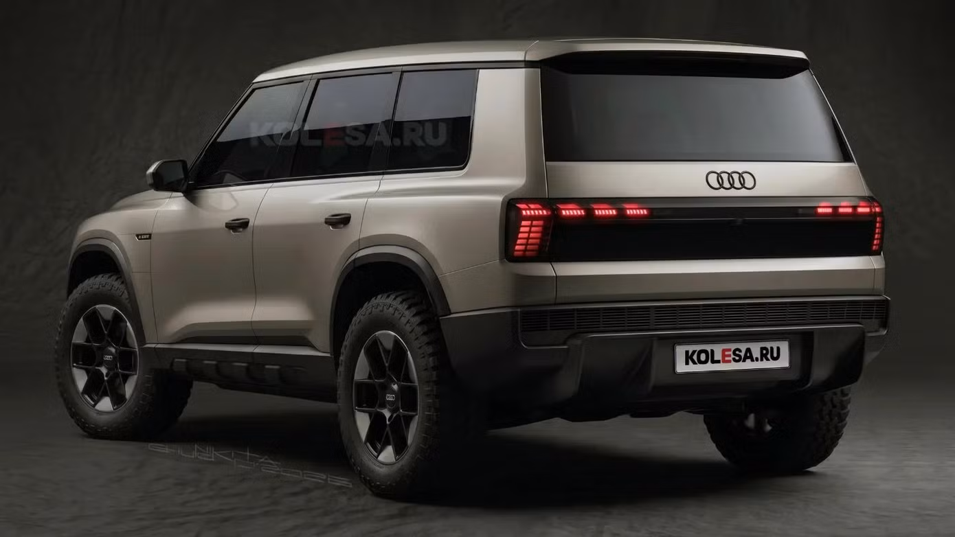 معاينة لسيارة الدفع الرباعي الجديدة المنافسة لسيارة مرسيدس بنز الفئة G. 6 audi-suv-rear2.jpg