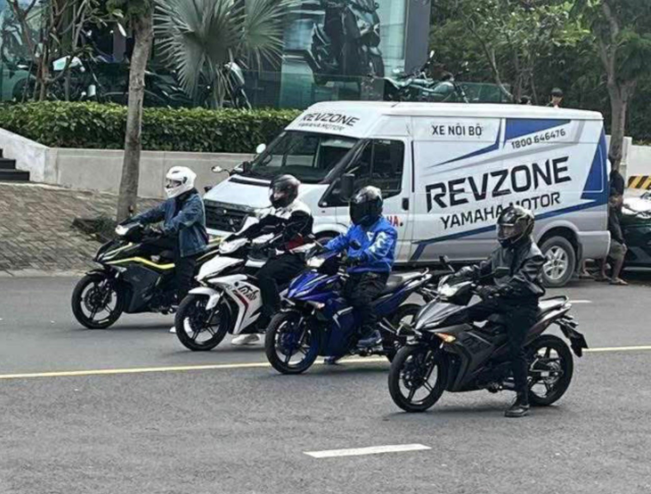 Yamaha Exciter 2026 chạy thử trên đường phố Việt Nam hồi cuối năm ngoái.